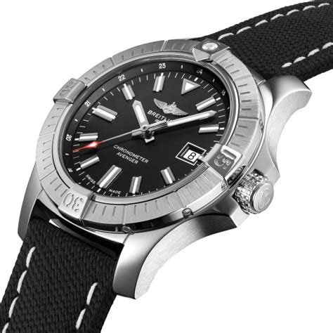 montre noire breitling
